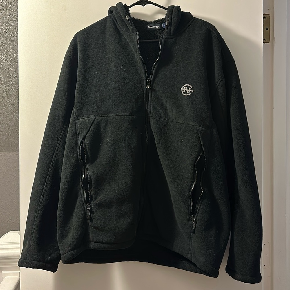 Nautica Fuzzy Fleece Jacket